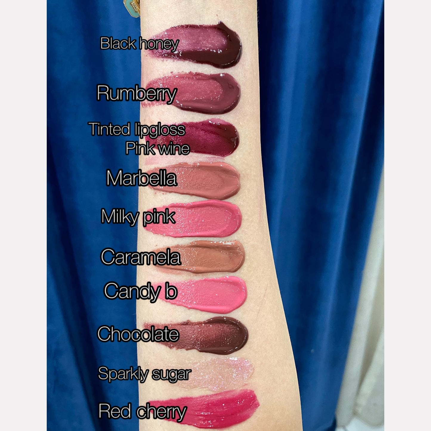 black honey lipgloss