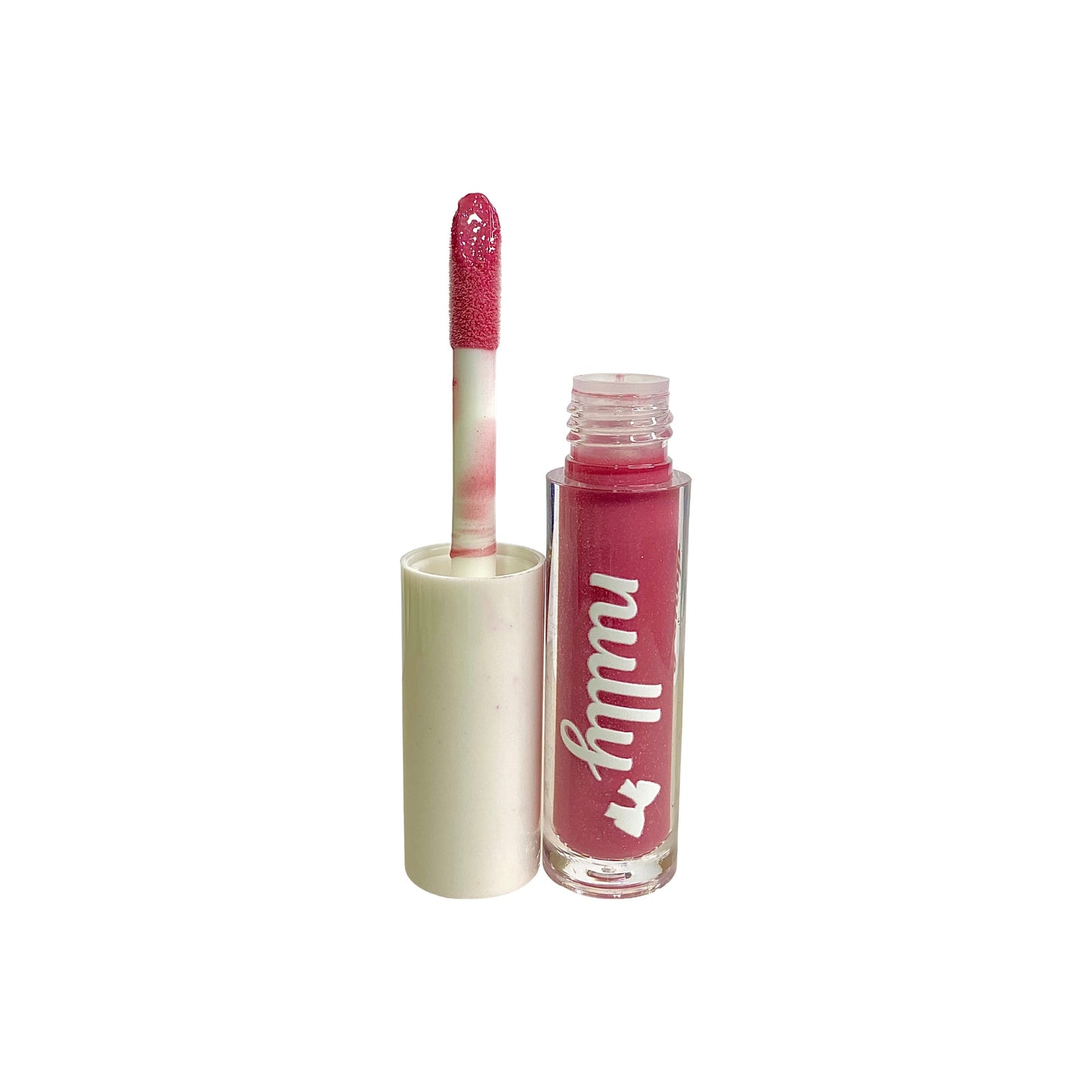 milky pink lipgloss